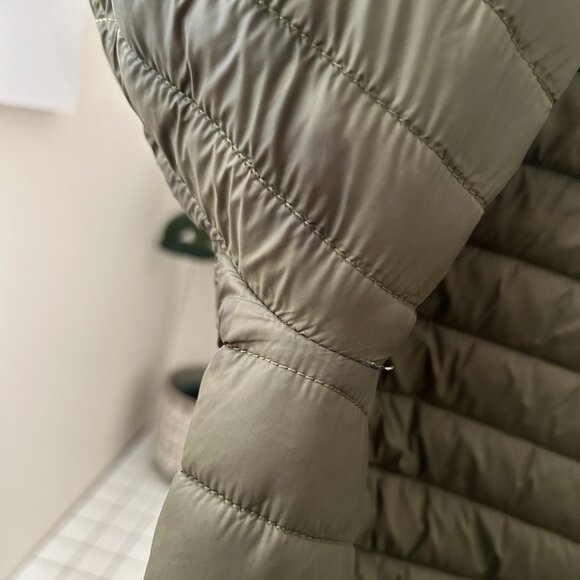 Save The Duck Giga Hooded Coat – Olive, Women’s Small - Picture 7 of 11